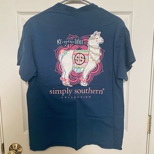 Simply Southern Tee (llama)